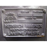 Moulding machine Heinrich Wagner HRP 00
